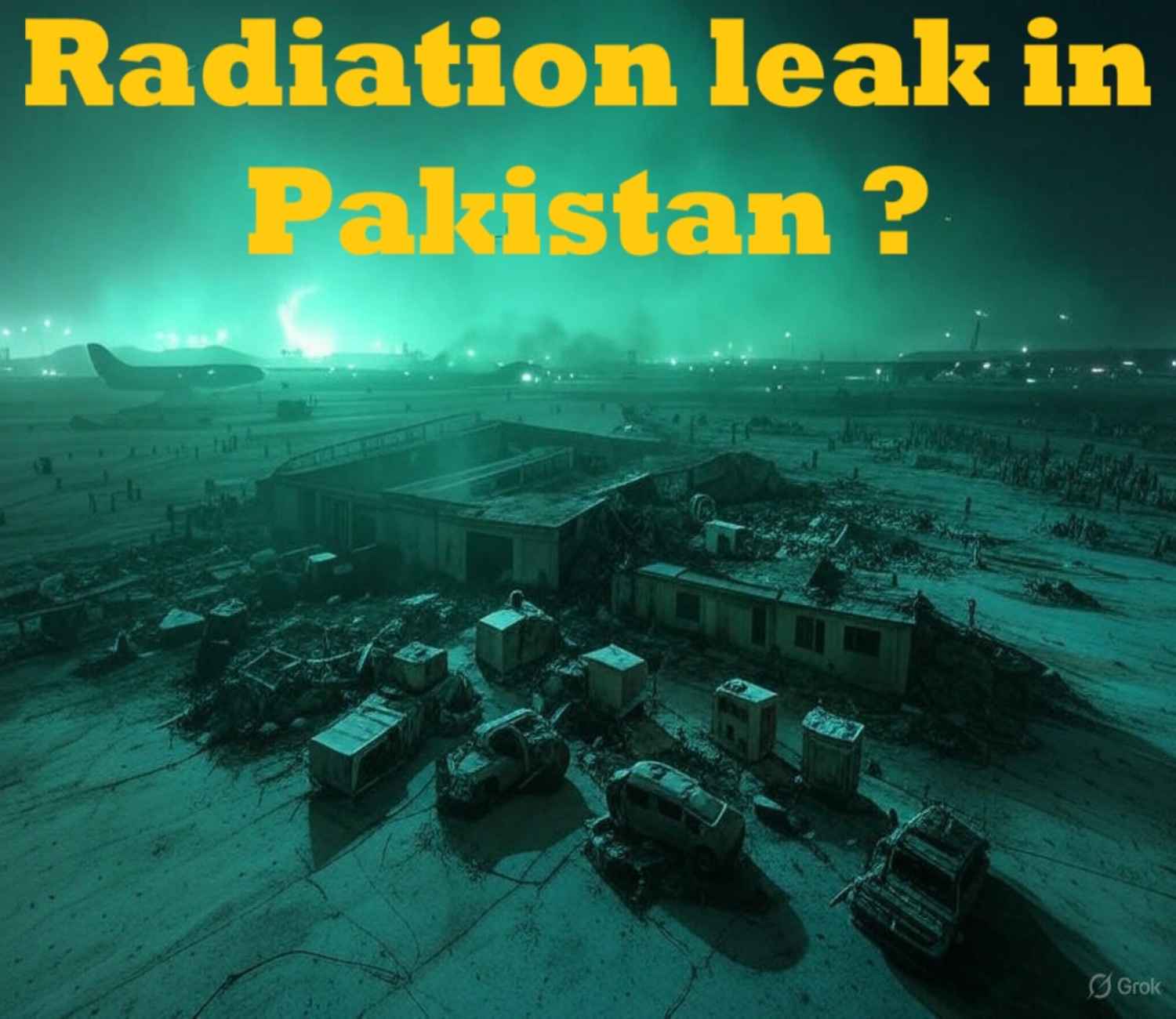 radiation leak in Pakistan
