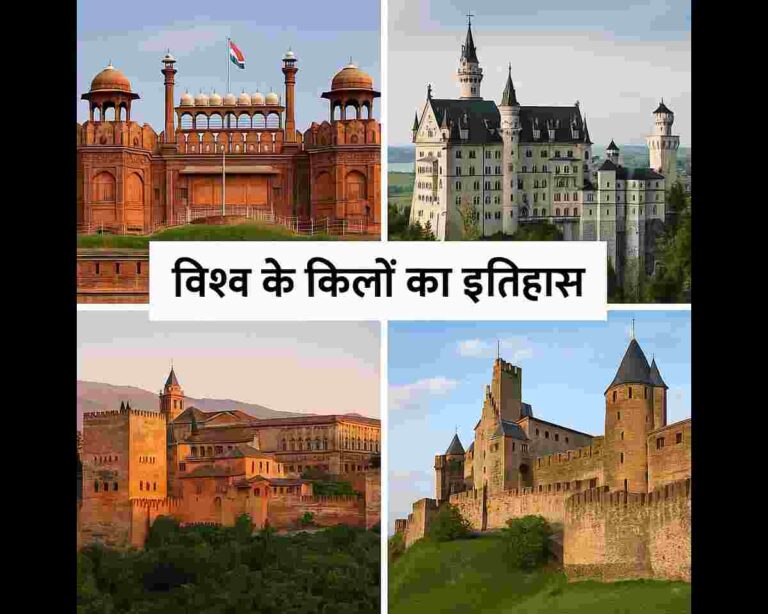 विश्व में किलों का इतिहास