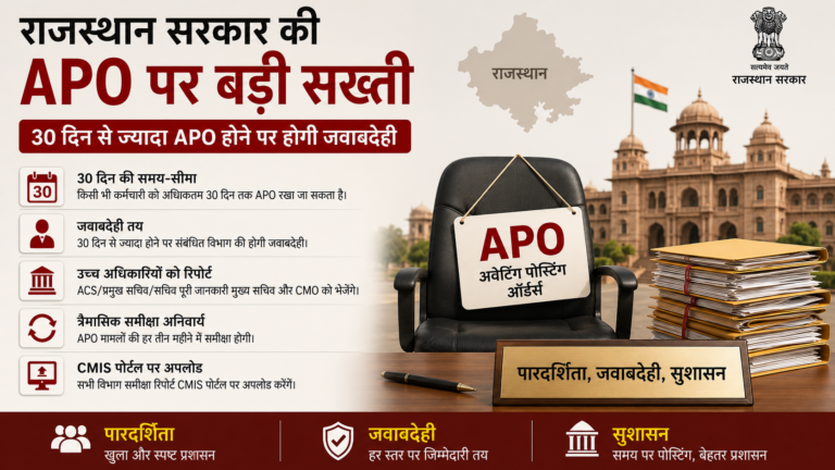 APO पर सरकार की सख्ती