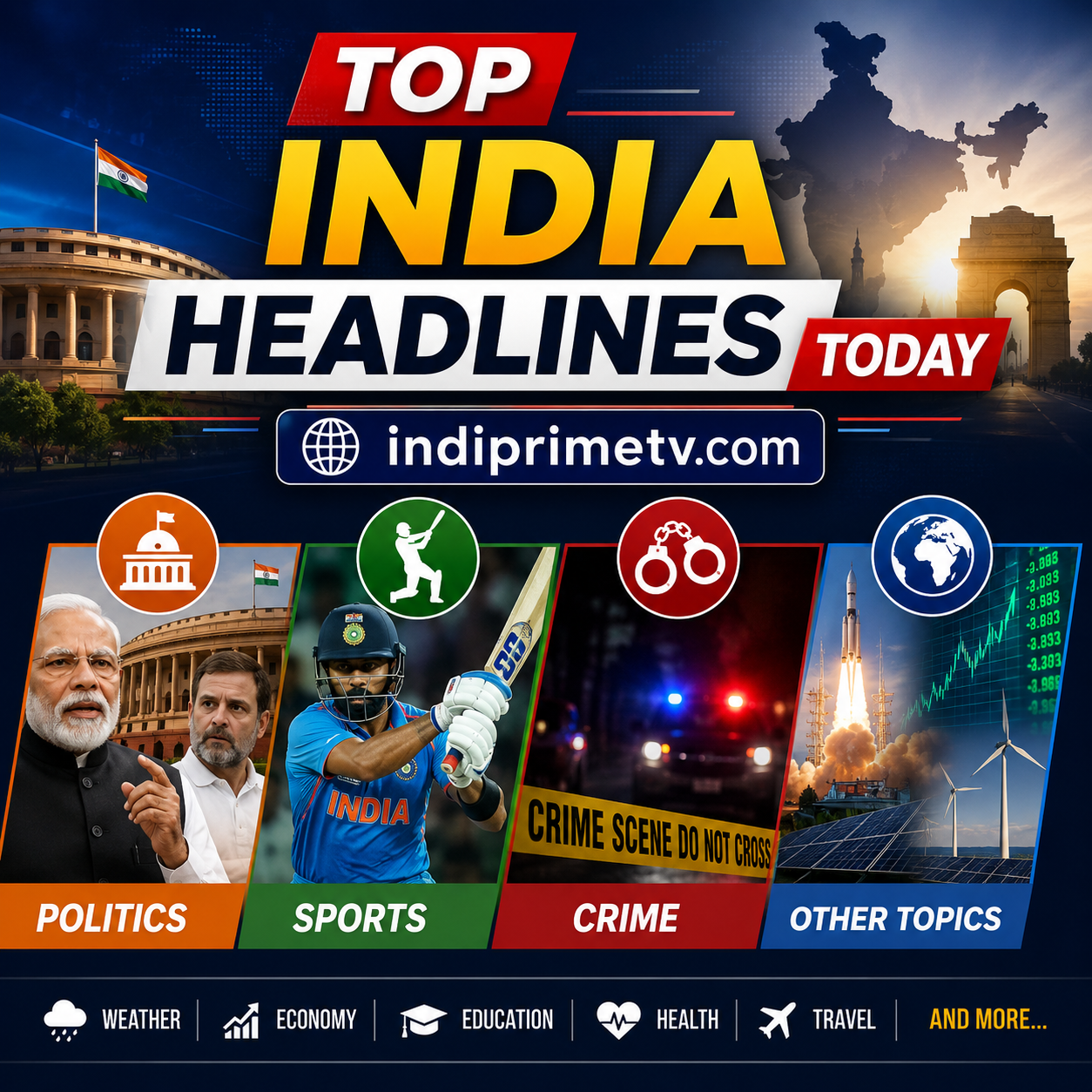 Indiaprimetv Breaking News Today LIVE 2026 Updates देश की बड़ी खबरें