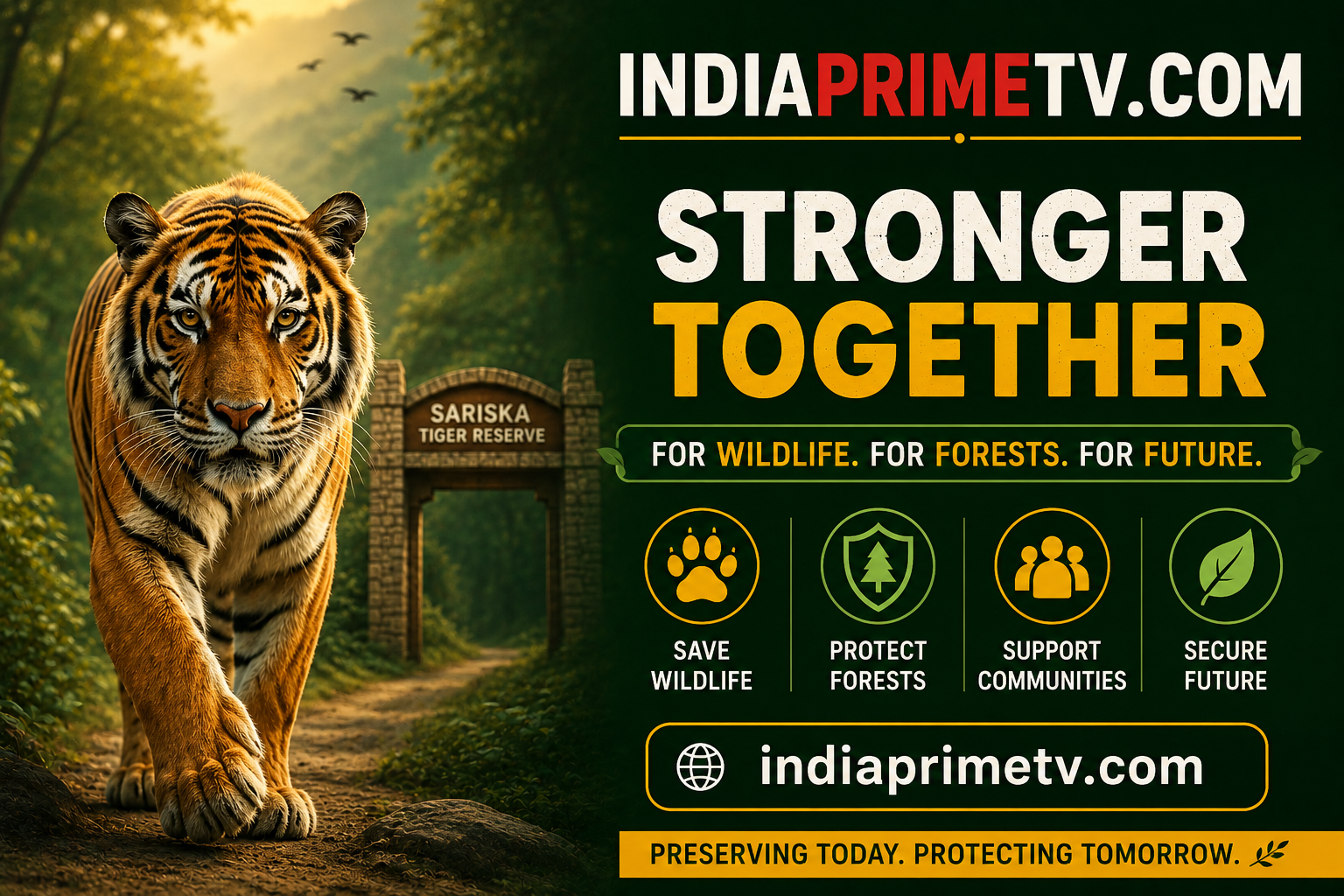Sariska Tiger Model-indiaprimetv