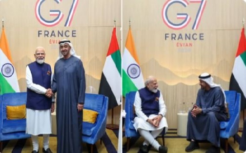 PM मोदी और UAE के राष्ट्रपति अल नाहयान