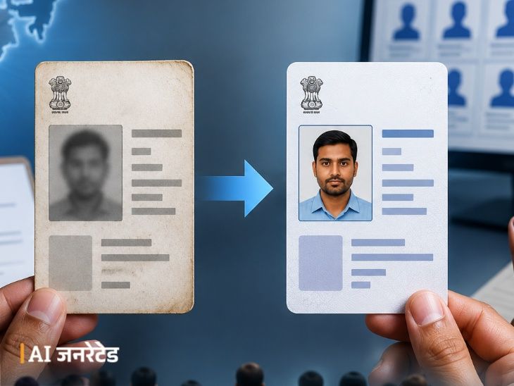 SIR- 30 करोड़ वोटर कार्ड से धुंधले फोटो हटेंगे: अब मकान नंबर की जगह ‘00’ नहीं लिखा जाएगा, पता दर्ज होगा