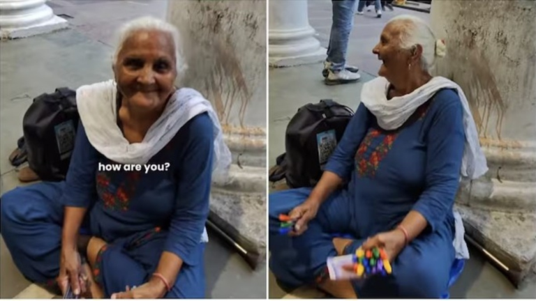 विदेशी ने बुजुर्ग महिला की ऐसे मदद की, लोग बोले- दुनिया अभी भी खूबसूरत है