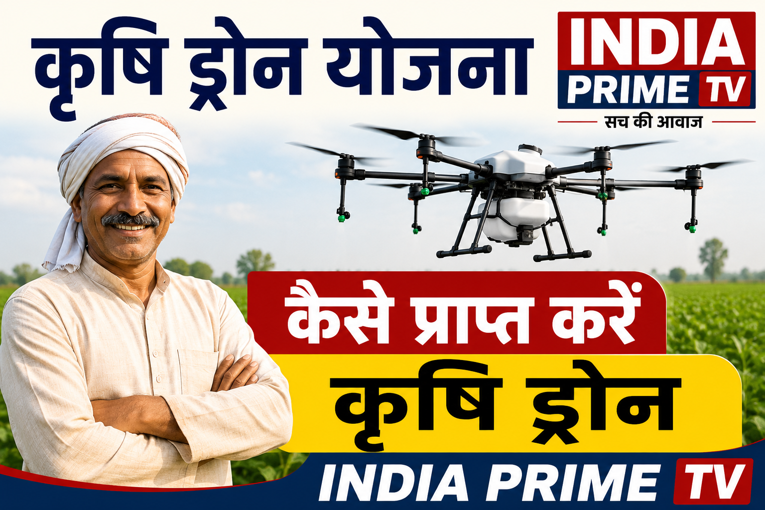 कृषि ड्रोन योजना क्या है