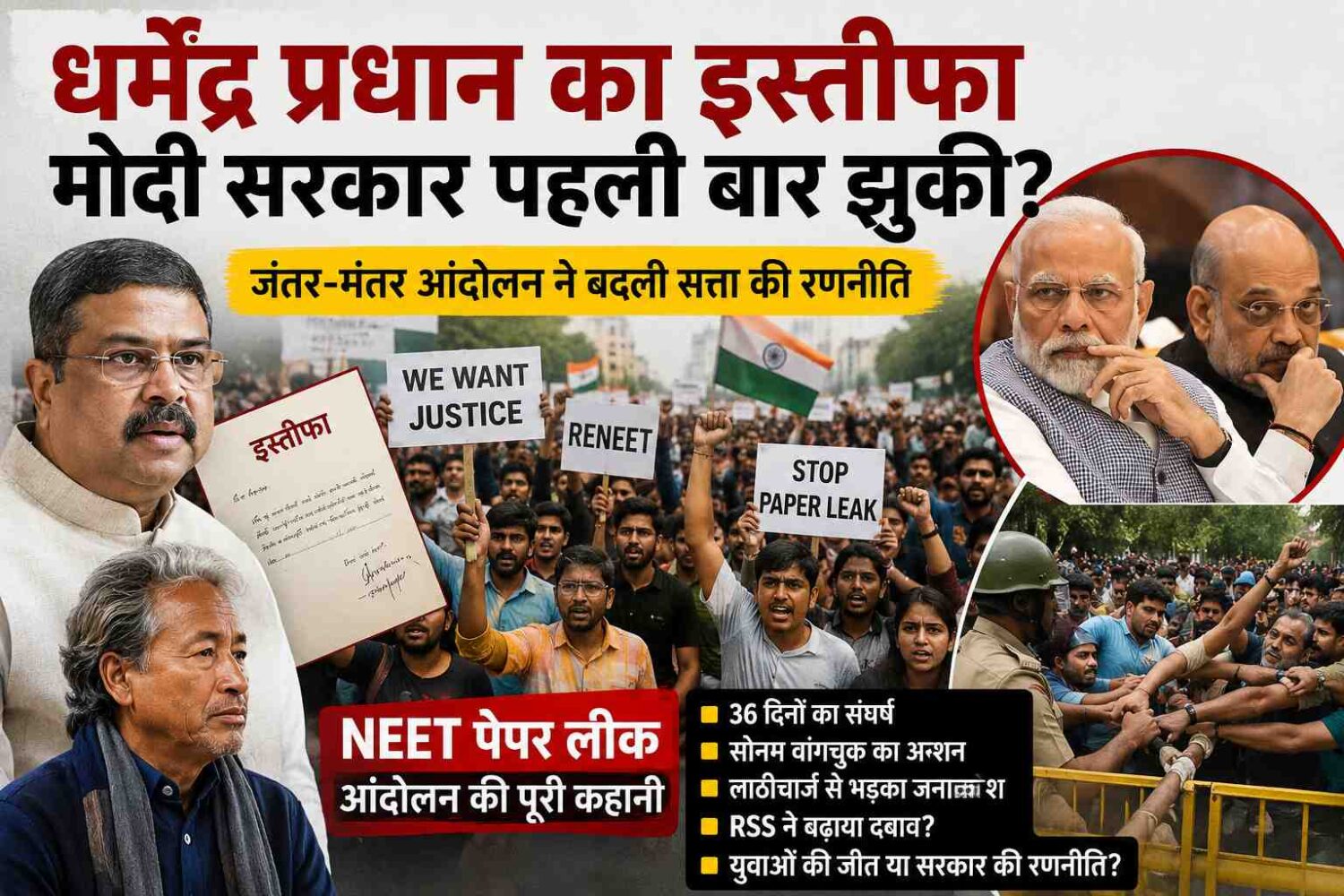 धर्मेद्र प्रधान इस्तीफा