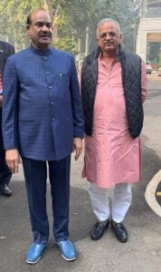 ex min pratap singh singhvi with om birla e1784789487128
